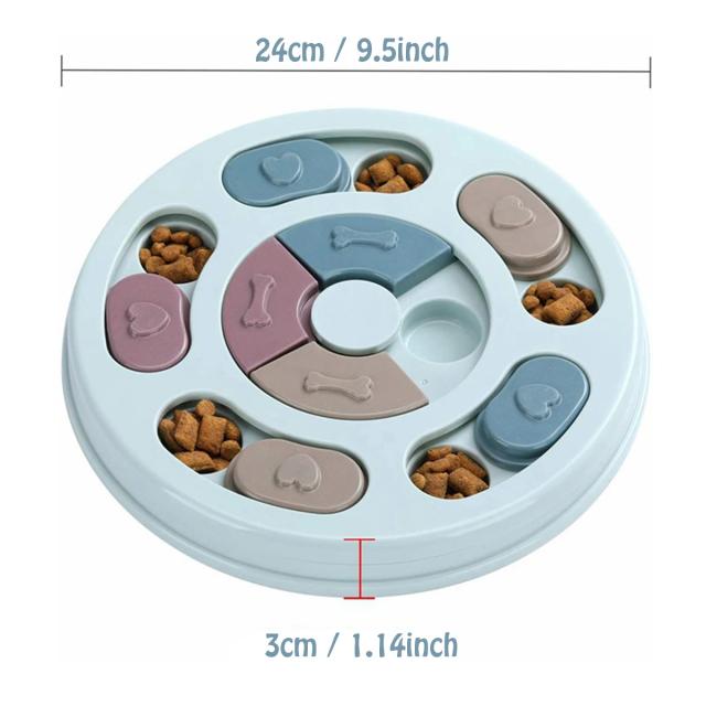 Brinquedo Educativo Hiding Bowl para Cães - Alimentação Slow Food e Treinamento Interativo para Aliviar o Tédio