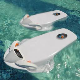 Hélice subaquática de scooter do mar, elétrica impermeável, esportes aquáticos, piscina, mergulho, prancha de surf, alta qualidade, 300W - Image 2
