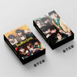 55 cartões/conjunto MENINO PRÓXIMA PORTA Cartão pequeno Cartão Lomo QUALHO! Park SungHo Lee SangYoung Han DongMin Cartão de presente para fã com foto impressa Kpop - Image 6