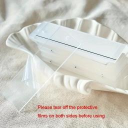 Transparente Acrílico Cartões de Lugar para Casamentos e Festas, Casamento Reservado Sinais para Cadeiras, Table Setting Signs, Seat Label, 20PCs - Image 5