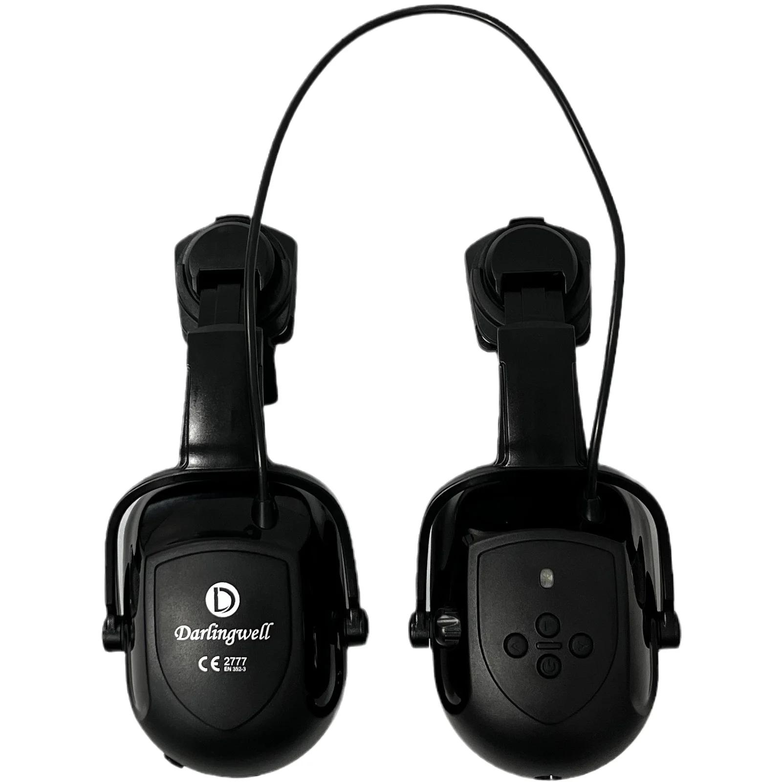 Orelha regalos Bluetooth Tipo Capacete Protetor De Orelha De Trabalho Hard Hat Tipo CE EN352-3 Hearing Protection Music Calling - Image 1