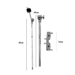 Tambor Extensão Stand Braçadeira para instrumento de percussão Cymbal Holder, Drum Parts, Hanging Rack, Kits - Image 6