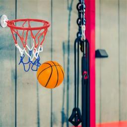 Mini basquete silencioso com aro, Bola mudo saltando alta, Prática Indoor - Image 5