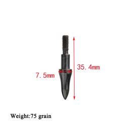 Ponta de flecha de arqueria, acessórios de tiro com arco composto com 20/50 peças - Image 2