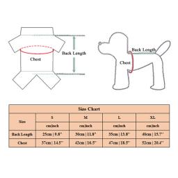 Desenhos animados impressos camisola macia para cães pequenos, Chihuahua roupas, quente Pet Outfit, roupas de inverno, novo - Image 6