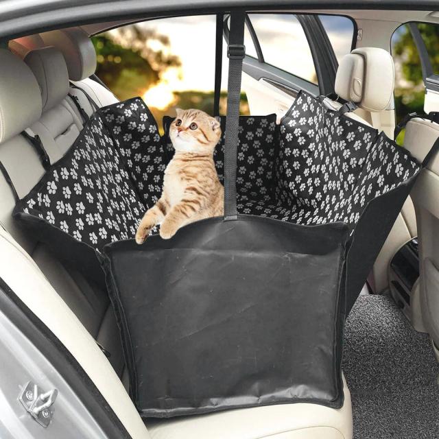 Almofada impermeável para conforto de pets em viagens - protetor de assento traseiro para cães e gatos