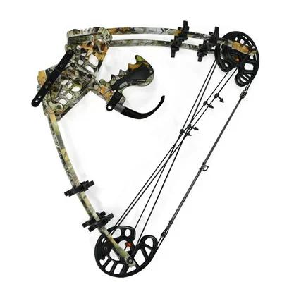 Arco Composto Junxing M109 para Caça com Potência de 40 lbs e Velocidade IBO de 350 fps com Mecanismo de Polia