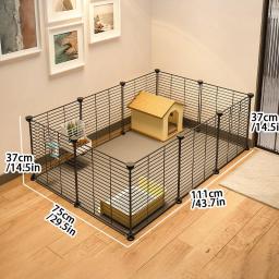 Guiné Pig Pet Fence, Paisagismo Home, Coelho Suprimentos, gaiola grande, Extra grande, casa pequena, Pet Nest - Image 5