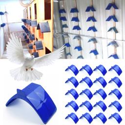 Lightweight Plastic Dove Rest Stand, Poleiros Pombo, Birds Rest Holder, Pombos Dwelling Frame para Papagaios e Outras Aves, 20 pcs - Image 2