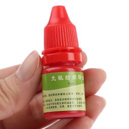 Tinta de impressão têxtil, impermeável, tinta especial para estudantes, carimbo infantil, preto vermelho e azul, 5ml - Image 2