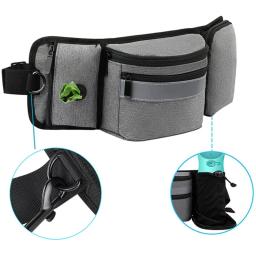 Bolsa para tratamento cães, bolsa para treinamento ar livre, exercício para animais estimação, caminhada, com cocô, - Image 5