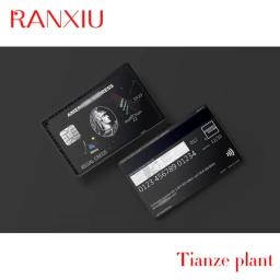 Titanium Castan Guerreiro cartão, preto cartão, Centurion cartão, Gift Card personalizado, Design e Produção - Image 2