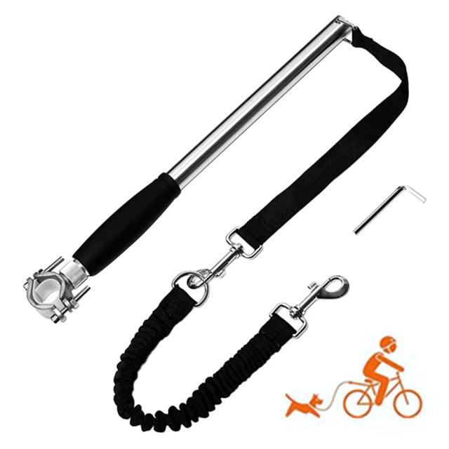 Trela Retrátil para Exercícios ao Ar Livre: Acessório Ideal para Bicicletas e Aventura com Mãos Livres