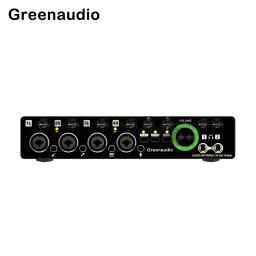 GAX-MD44 Interface De Áudio Profissional, Placa De Som Para Podcast, Gravação De Instrumento De Música - Image 5