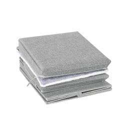 Escada dobrável com caixa de armazenamento, almofadas antiderrapantes, camas altas rampa para cães, escada do filhote de cachorro, 3 degraus escadas para interior e exterior - Image 4