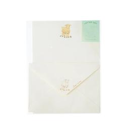 Carta retro escrevendo papel para convites de festa, papelaria, 4 folhas de papel estilo vintage, 2 Envelopes - Image 5