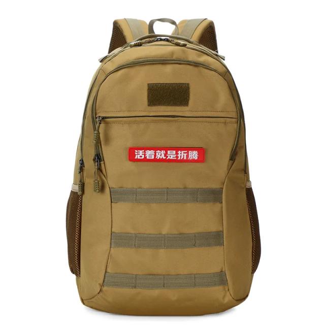 Mochila Tática Camuflada Versátil para Pesca, Caça e Viagens com Grande Capacidade e Design Moderno