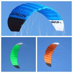 Paraglider gigante com linha quad, kiteboard, kitesurfing, paraquedas profissional para pular, brinquedo ao ar livre, frete grátis - Image 1