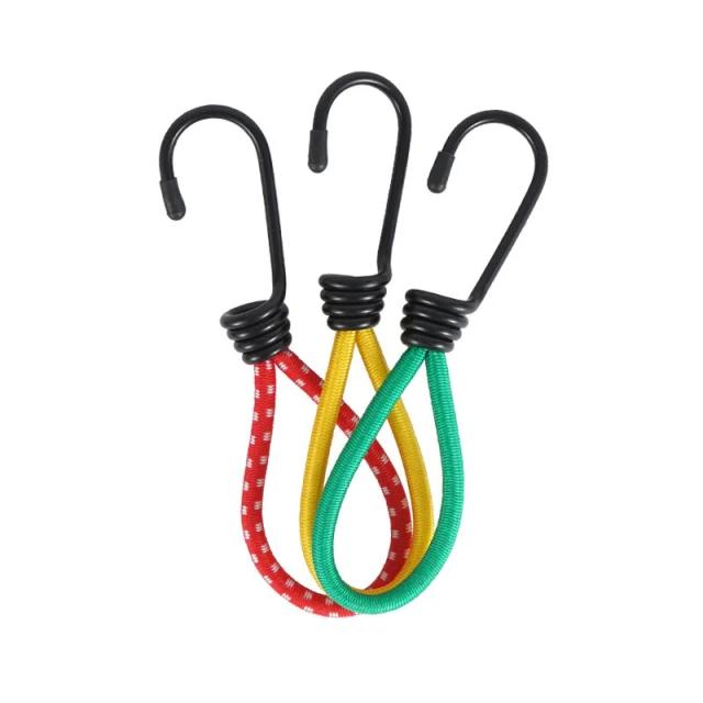 Fivela Elástica de 15cm para Barraca de Acampamento ao Ar Livre com Gancho e Acessórios para Teto