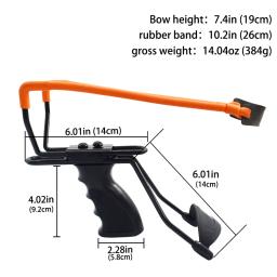 Slingshot removível caça de alta precisão suporte de pulso estilingue de alta potência ao ar livre catapulta acessórios de caça profissional - Image 4