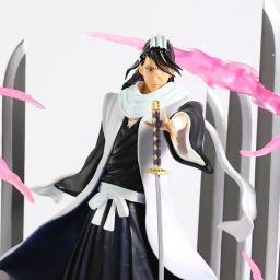 Kuchiki Byakuya Figura Anime, Excelente Modelo, Presente Toy, Colecionáveis, Estátua Decorações - Image 6