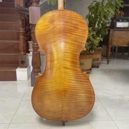 Raro canção profissional "master" violoncelo 4/4, feito à mão, som enorme e poderoso - Image 4