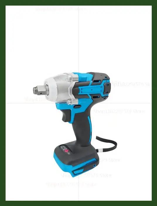 Chave de Impacto Elétrica Sem Fio 21V Multifuncional para Construção e Reparo Automotivo