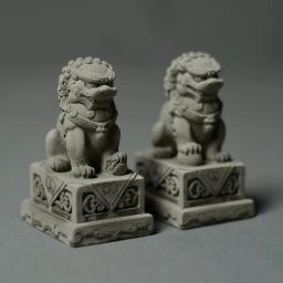 Molde de silicone de cimento de concreto de pedra de estilo chinês para decoração de casa gesso ornamentos decorativos moldes de artesanato - Image 1