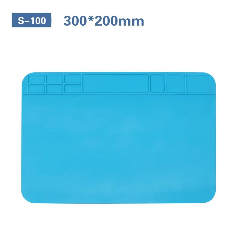 Esteira de solda ESD antiestática para estação de retrabalho Bga, Reparo do iPad grande, Isolamento térmico, Esteira de silicone pequena - Image 1