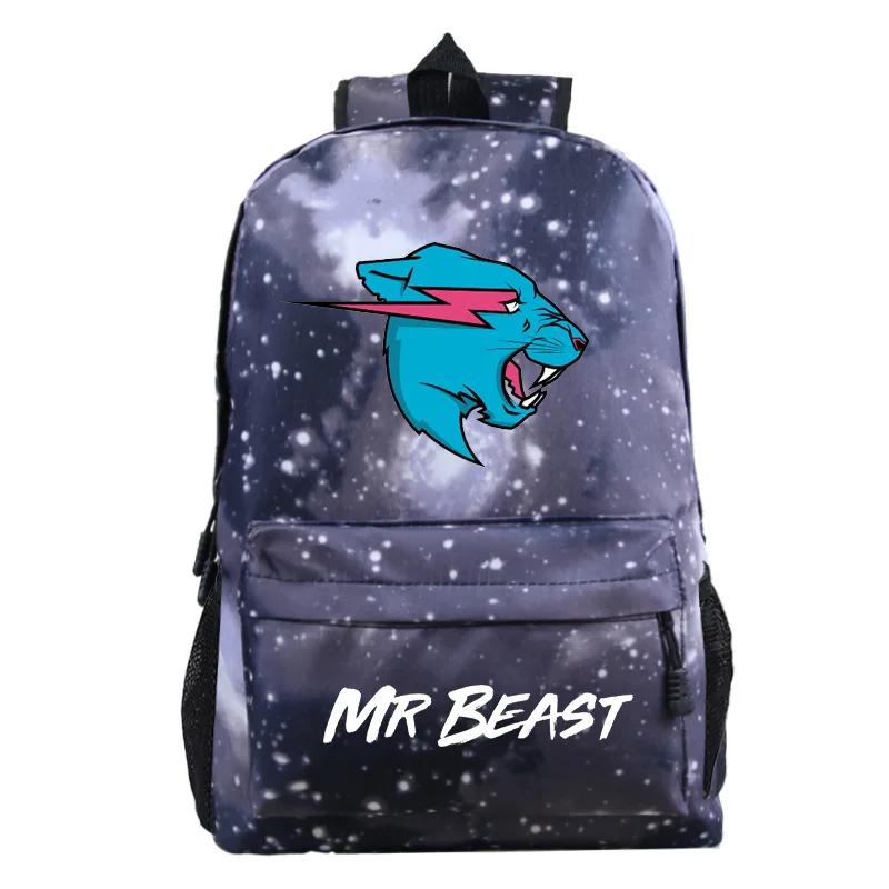 Mr besta relâmpago gato escola mochila meninos meninas saco de escola estudantes mochila diária adolescentes viagem bolsa para portátil mr besta - Image 1