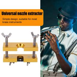 Trompete Bocal Extrator Ajustável Latão Bocal Removedor Chifre Repair Tool Esforço-economia de Música Equipamentos Acessórios - Image 2