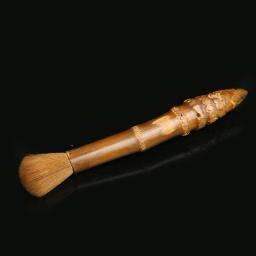Natural bambu raiz chá cerimônia acessórios levantando pote caneta bule escova ferramentas de limpeza de bambu artesanato zen chá mesa decoração - Image 2
