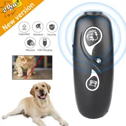 Ultrasonic Dog Chaser, Parar Agressivo, Animal Ataques Repeller, Lanterna, Dog Training Equipment, Dispositivo Anti Latido, Novo - Image 1
