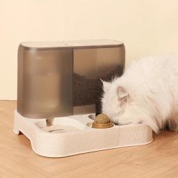 Dispensador automático de alimentos Cat, grande capacidade 2 em 1 pet suprimentos, alimentador Cat, tigela à prova de umidade - Image 6