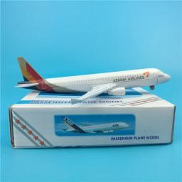 Modelo de Avião Asiático A320-200, Avião, Lembrança Colecionável, Avião de Liga, Modelo Coreano, 16cm, Escala 1:400 - Image 4