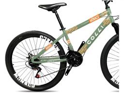 Bicicleta Aro 26" Colli Mônaco Freio a Disco de Aço 21 Marchas - Image 5
