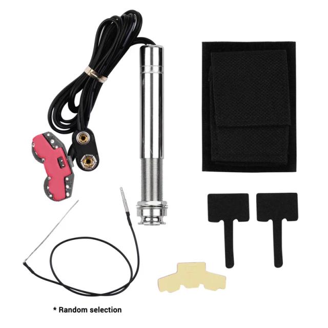 Guitarra Acústica com Pen Tube e Captador Undersaddle Ativo, Controles de Tom e Volume - Acessórios para Guitarra Folk PJG-02