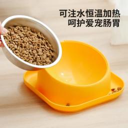 Tigela de comida para animais antiderrapante, alimentador antiderrapante com 15 graus de inclinação, guarda de segurança, pescoço, para cães, gatos, filhote de cachorro, gatinho - Image 6