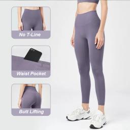 Conjunto de esportes de ioga para mulheres, roupa de ginástica para fitness, calças de cintura alta, sutiã esportivo, treino esportivo, roupas femininas, 2 peças - Image 2