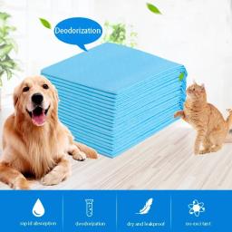 Tapete de fralda saudável descartável para animais de estimação, Fraldas Cage Mat, Super Absorvente Pet Fralda, Dog Training Pee Pads, Pet Shop - Image 3