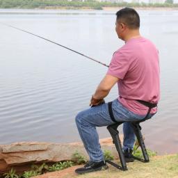 Cadeira dobrável leve para exterior, viagens portáteis, assento multifuncional, expedileton, fezes de pesca esportiva wearable, rolamento 130kg - Image 6