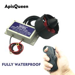 ApisQueen Conjunto de propulsor subaquático 24/12V U92 9,2Kg de impulso (20,28LB) com controle remoto para caiaques, barcos infláveis, pás - Image 2