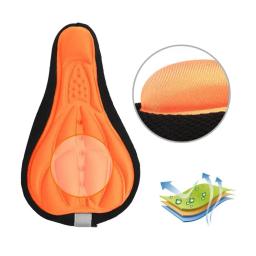 3D Soft Bike Saddle Seat Cover, Almofada De Espuma Confortável, Acessórios De Ciclismo, Novo - Image 5