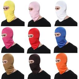 Balaclava máscara facial completa capuz ao ar livre motocicleta bandana ciclismo caça chapéu proteção uv multi aplicações acessórios - Image 2