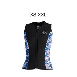 Colete de mergulho de neoprene feminino, terno molhado, top, sem mangas, térmico, maiô para esportes aquáticos, caiaque, canoagem, natação, surf - Image 2