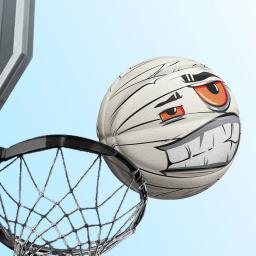 Basquete De Borracha Durável Com Olhos Dente, Bola engraçada interior e exterior, 3 camadas de bola, tamanho 7 - Image 5