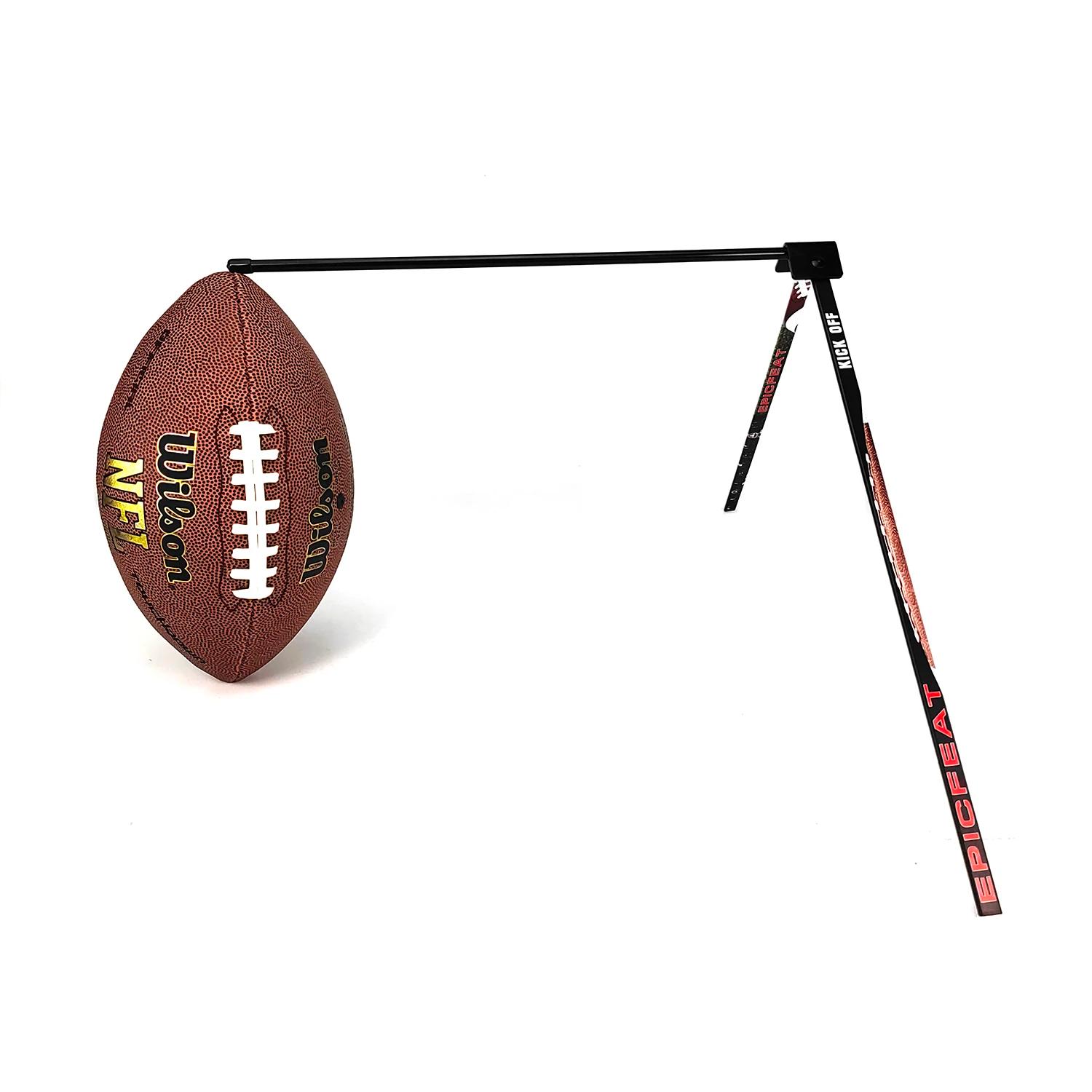 Futebol americano Kick Off Tee, Aço Carbono, Metal Rugby Kicking Stand, Suporte para Bolas de Todo o Tamanho - Image 1