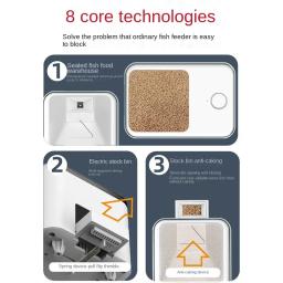 Temporizador Automático Wifi para Alimentador do Aquário, Controle Remoto sem Fio por Voz, App de Telefone Inteligente, Tanque de Alimentação dos Peixes - Image 2