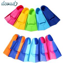 Nadadeiras de mergulho profissional para homens e mulheres, nadadeiras de treinamento de natação, barbatanas curtas de natação, Kids Flippers Equipment Set - Image 1