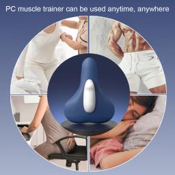 Treinador muscular elétrico do assoalho pélvico PC Treinador muscular Kegel Exercitador Ergonômico Exercitadores musculares do assoalho pélvico ﻿ para academia em casa - Image 4